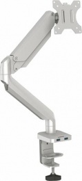 Monitortartó kar, egy monitorhoz, FELLOWES "Platinum Series™", ezüst